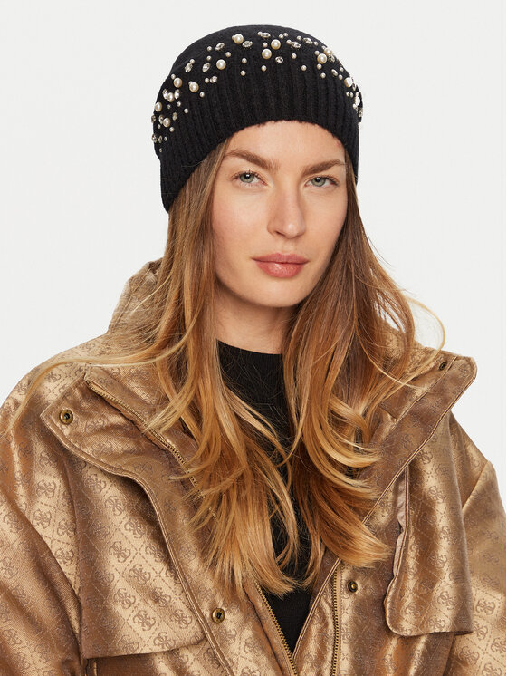 Guess Guess Шапка 4BGZ00 5786Z Черен