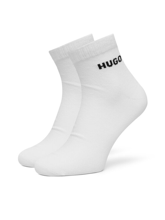 HUGO HUGO Pikad sokid 50557158 Valge