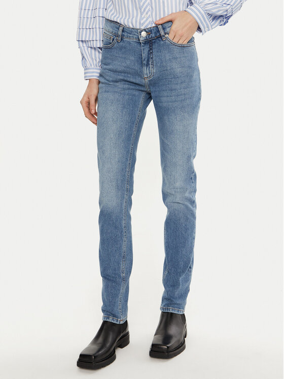 Munthe Jeans Taulu 243143124308 Blu Slim Fit, taglia : 40