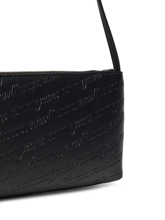Tommy Jeans Tommy Jeans Torbica Tjw Must Aop Shoulder Bag AW0AW17867 Crna