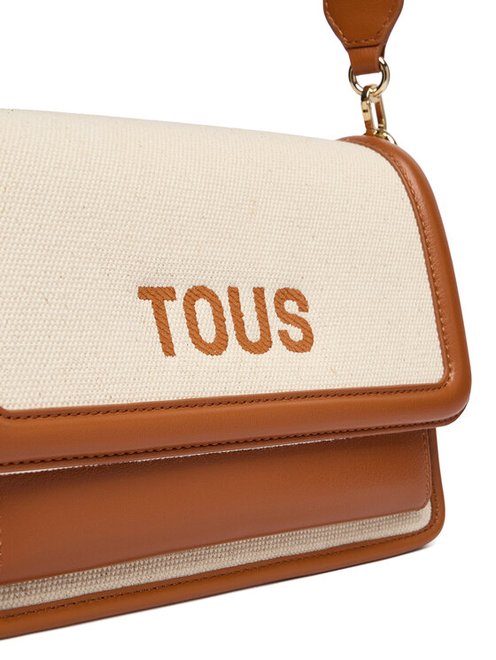 TOUS TOUS Geantă BANDOLERA M. AUDREE CANVAS 2002202743 Maro