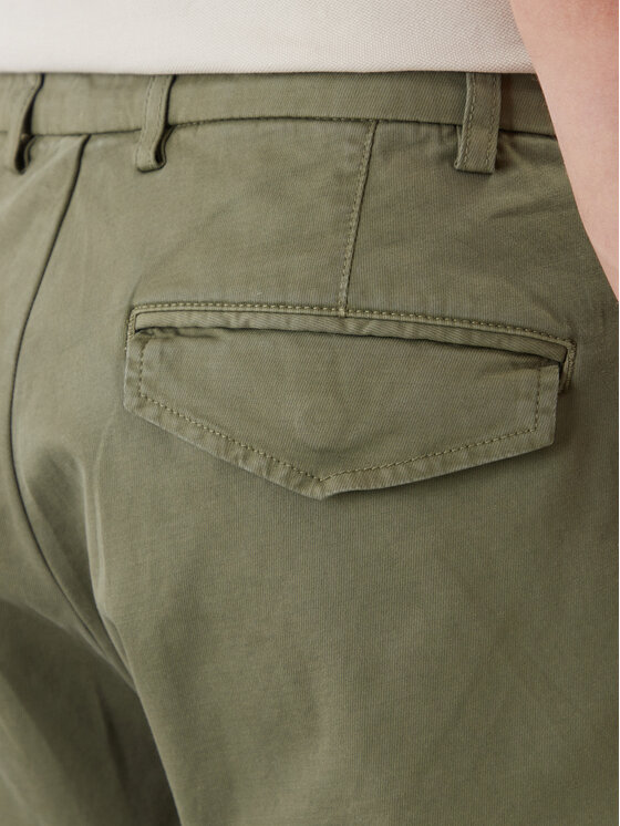 Aeronautica Militare Aeronautica Militare Штани з тканини 261PA1718UCT04331 Зелений Regular Fit