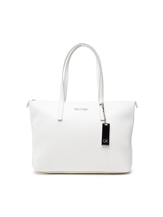 Borsetta Shopper Md K60K608283 Bianco