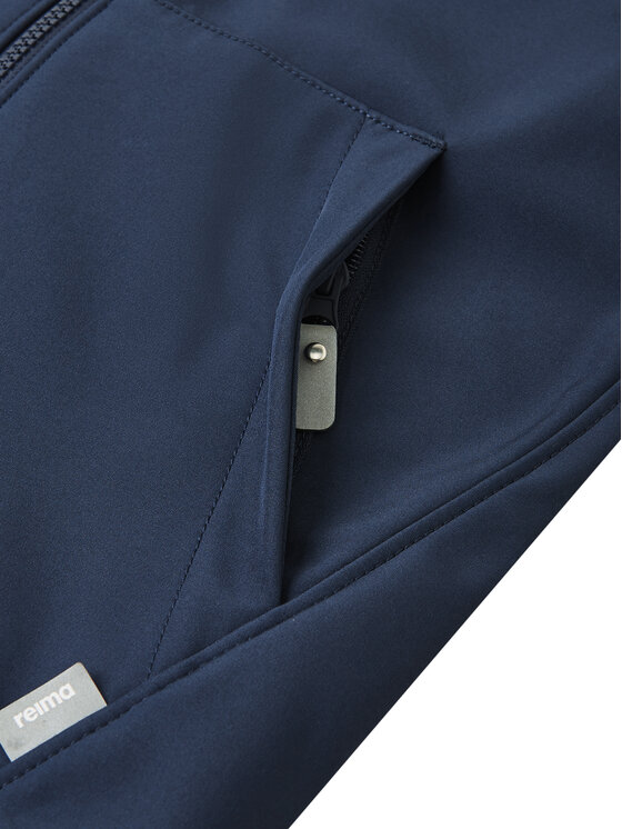 Reima Reima Softshell jakna Koivula 5100290B Tamnoplava Regular Fit