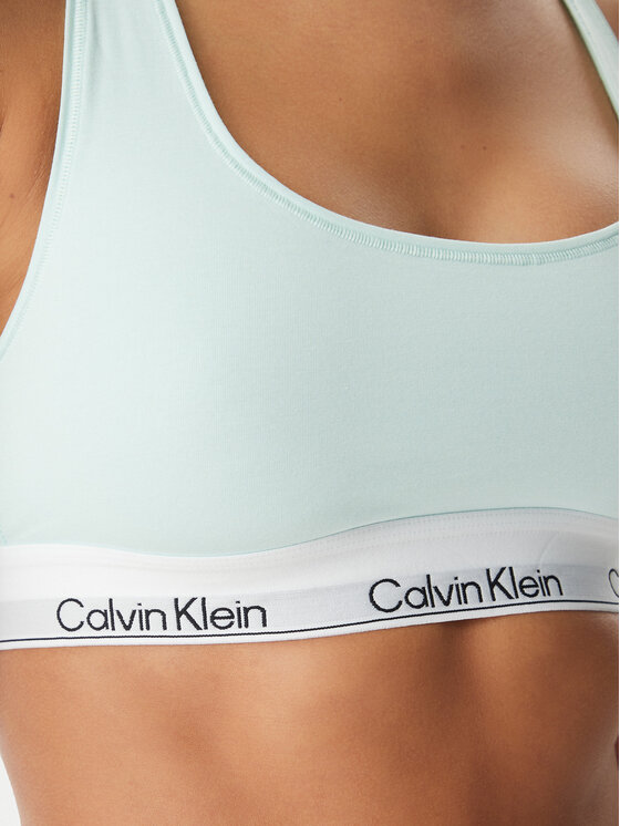 Calvin Klein Underwear Calvin Klein Underwear Сутиен-топ LV00QF8493 Светлозелен