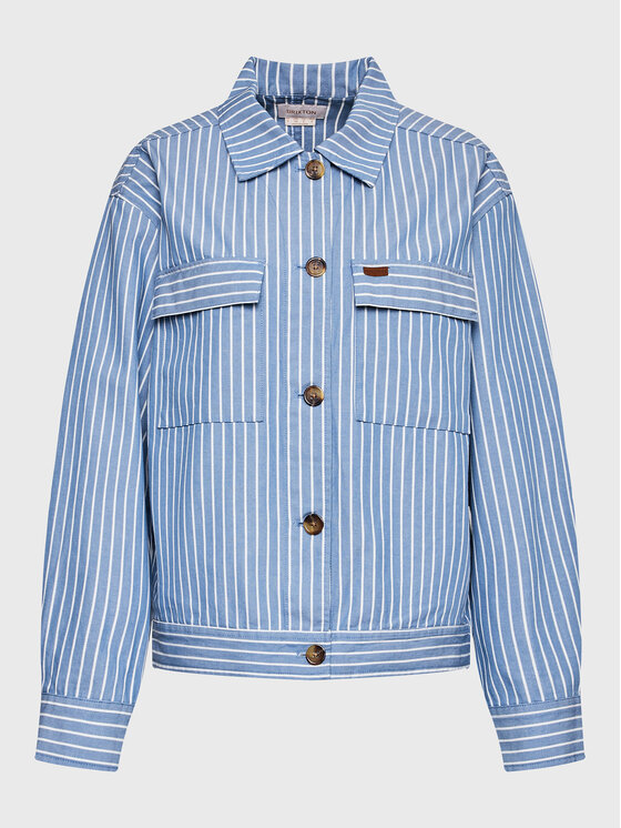 Brixton Brixton Демісезонна куртка Stark 03379 Голубий Oversize