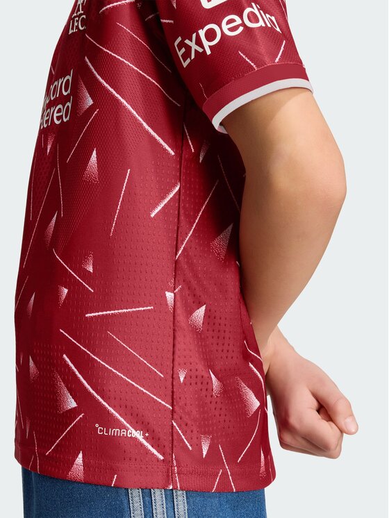 adidas adidas Koszulka techniczna 169428 Czerwony Slim Fit