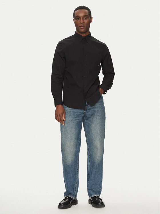 Calvin Klein Jeans Calvin Klein Jeans Koszula LV040QM160 Czarny Regular Fit