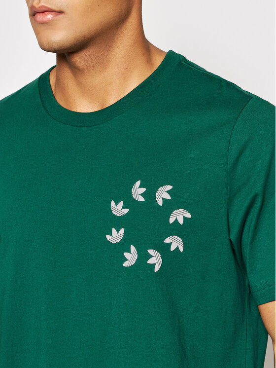 T-shirt adicolor Spinner HC4488 Verde Regular Fit