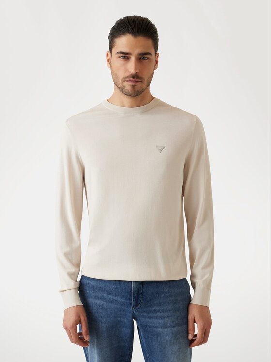 Guess Guess Maglione 169019 Bianco Classic Fit