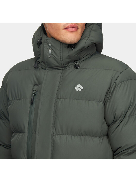 Alpinus Alpinus Płaszcz zimowy Trolltunga Zielony Regular Fit