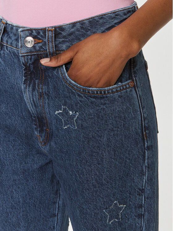 HUGO Hugo Jeansy Gilissi 50513738 Modrá Relaxed Fit