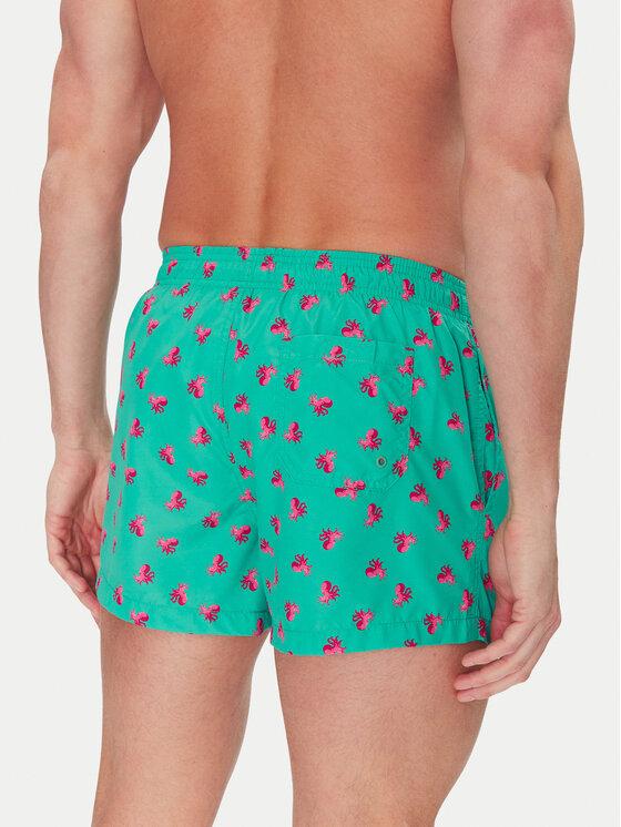 Ysabel Mora Ysabel Mora Szorty kąpielowe 90302 Zielony Regular Fit