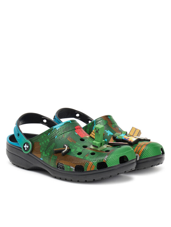 Crocs Crocs Klapki Minecraft Cls Clg 210829 Kolorowy