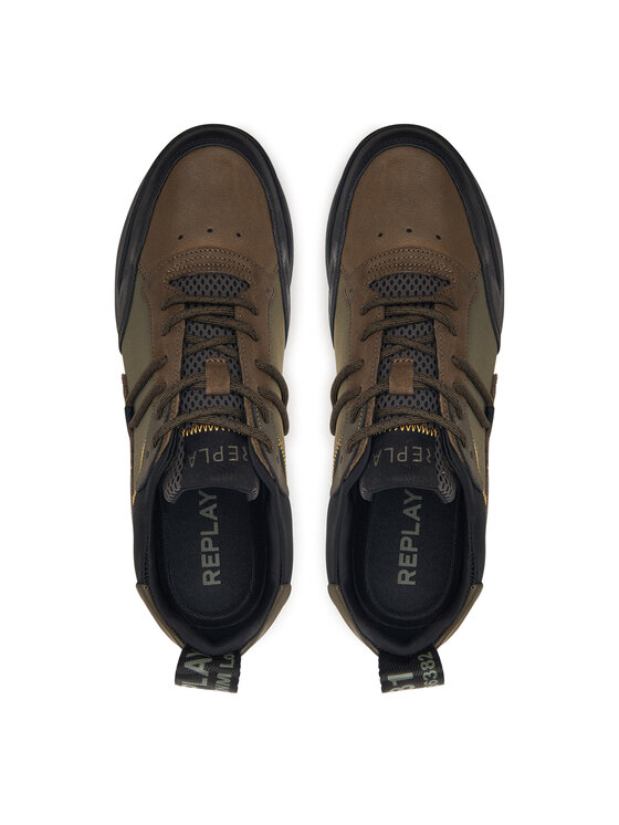REPLAY REPLAY Sneakersy GMS1P.000.C002SL Zielony
