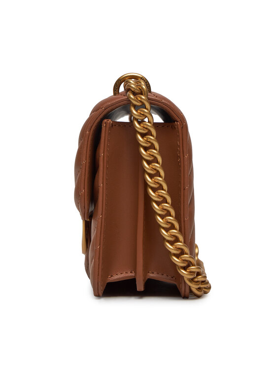 PINKO Pinko Τσάντα Love One Mini Dc PE 24 PLTT 100074 A0GK Καφέ