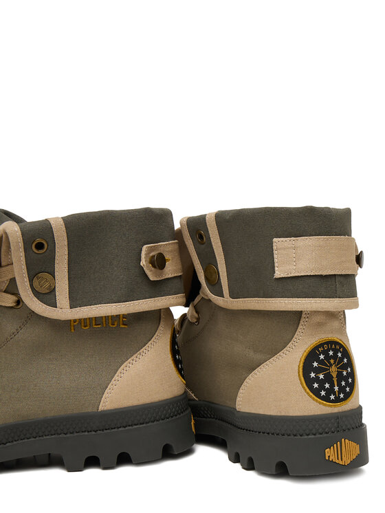 Palladium Palladium Ορειβατικά παπούτσια Baggy Hawkins Police 04623-308-M Πράσινο