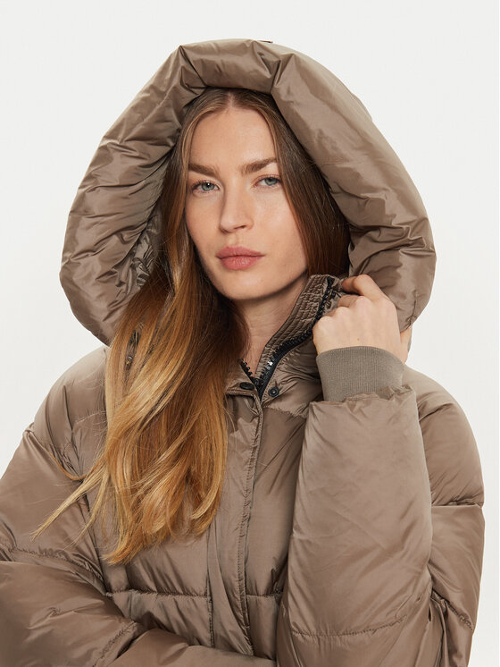 Athlecia Athlecia Zimska jakna Moriarty EA243302 Rjava Relaxed Fit