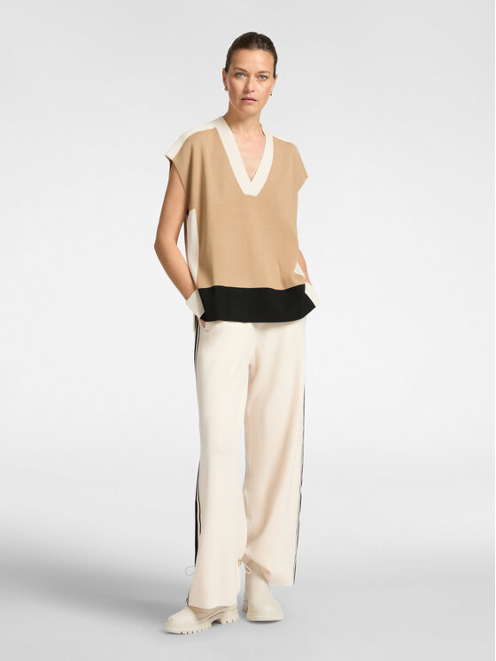 Elena Mirò Elena Mirò Maglione M445Z000583N0B1 Crema Regular Fit