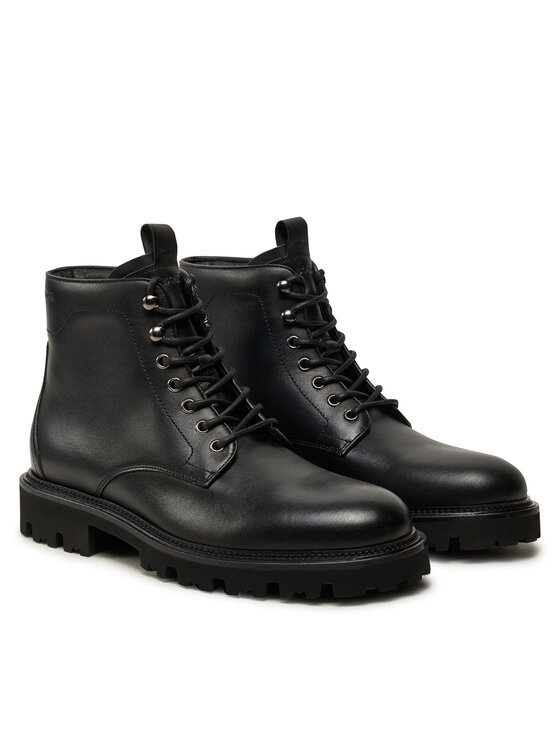 BOSS Boss Schnürstiefeletten Julyo 50529274 Schwarz