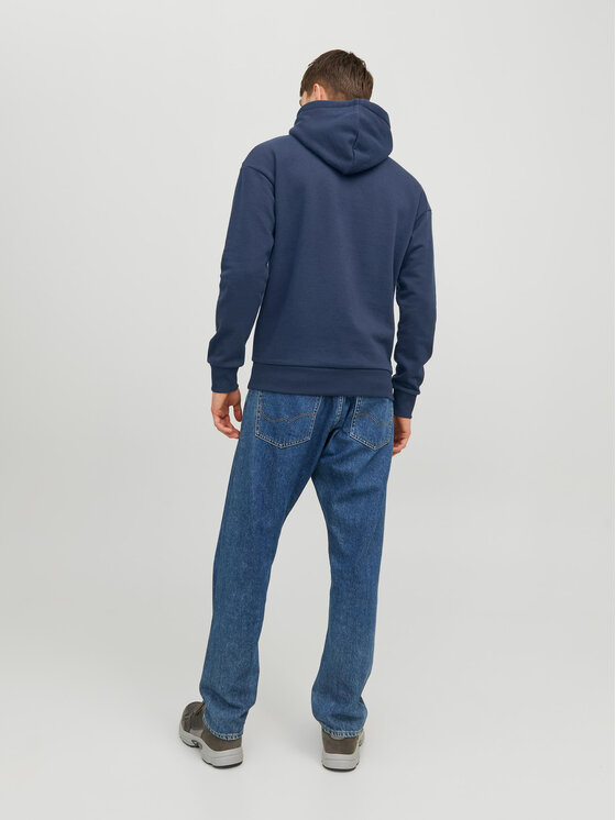 Jack & Jones Jack & Jones Džemperis ar kapuci Josh 12236513 Tumši zils Standard Fit