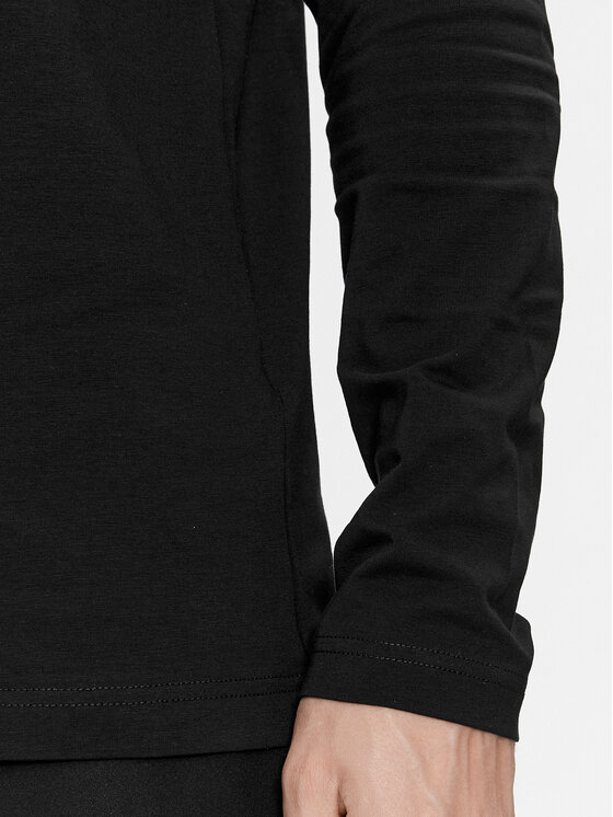 BOSS Boss Majica z dolgimi rokavi 50506365 Črna Regular Fit