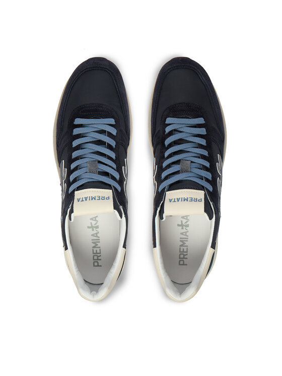 Premiata Premiata Sneakersy Mick Var 7716 Tmavomodrá