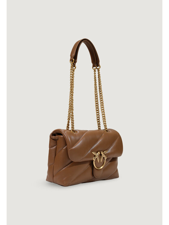 PINKO PINKO Torebka LOVE PUFF CLASSIC CL SHEEP NAPPA Brązowy