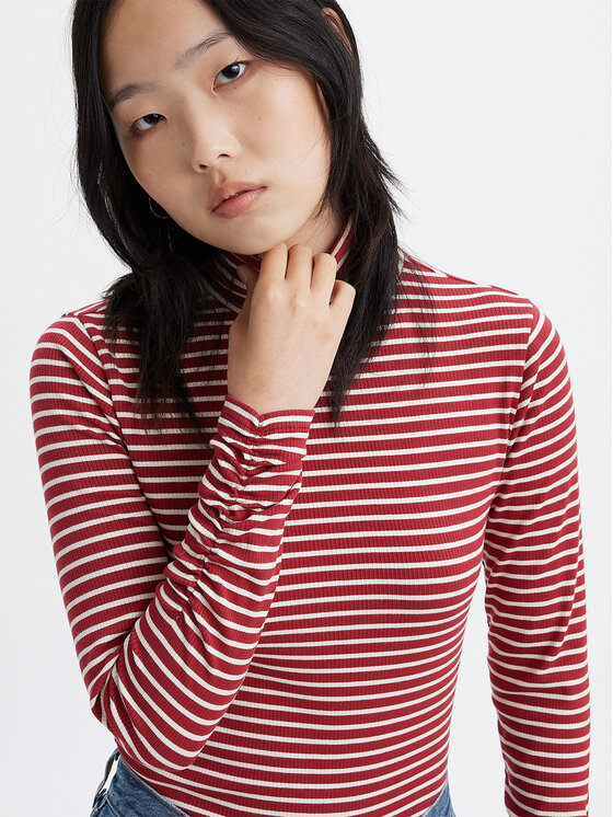 Levi's® Levi's® Bluză cu gât A6888-0003 Roz Slim Fit