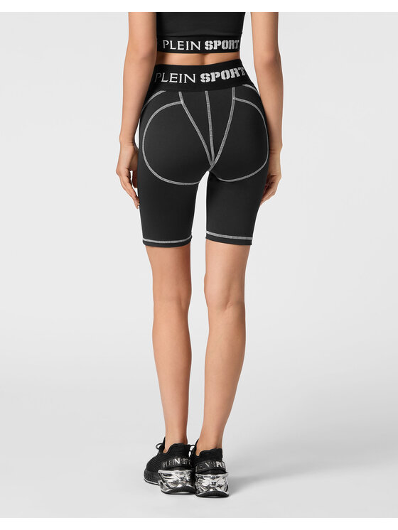 Plein Sport Plein Sport Legginsy 14233 Czarny Active Fit