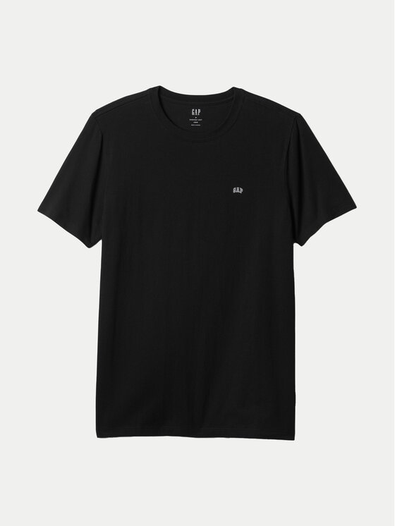 Gap Gap T-Shirt 502022-02 Czarny Regular Fit