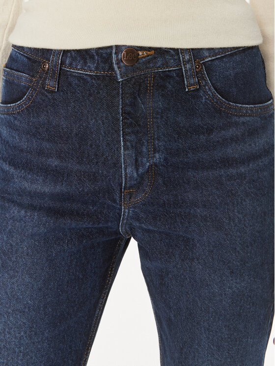 Lee Lee Jeansy Carol 112346311 Granatowy Straight Fit