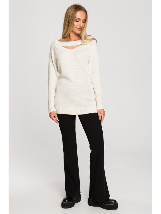 Made of Emotion Made of Emotion Sweter M711 Szary