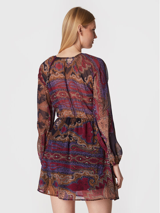 Vestito da giorno YM415 Multicolore Regular Fit