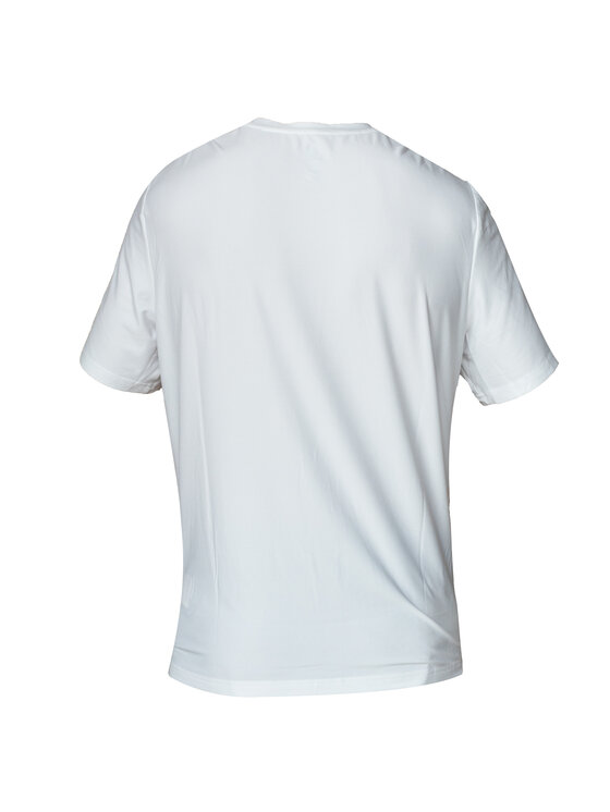 Skechers Skechers T-Shirt Skechers Go Dri All-Day Tee Biały Regular Fit