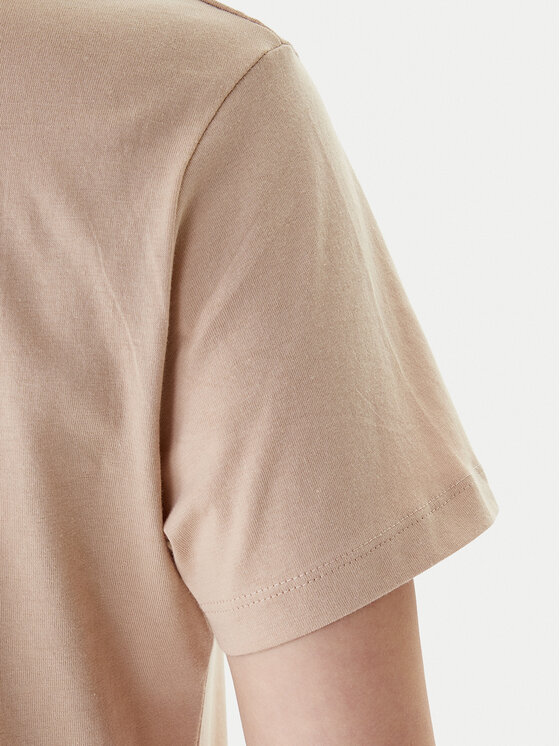 Guess Guess T-Shirt V2YI07 K8HM0 Beige Regular Fit