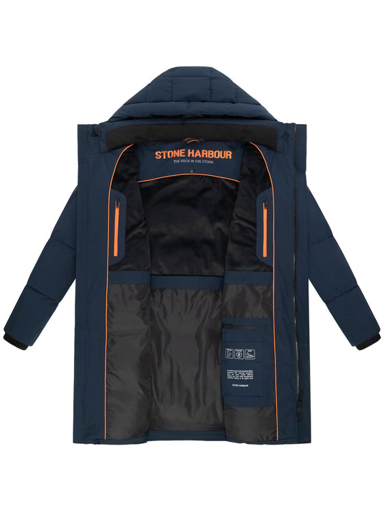 Stone Harbour Stone Harbour Kurtka zimowa Hadrieen Niebieski Regular Fit