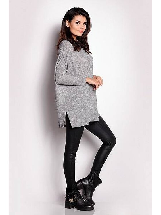 Sweter Awama, Rozmiar OS, Szary, A154