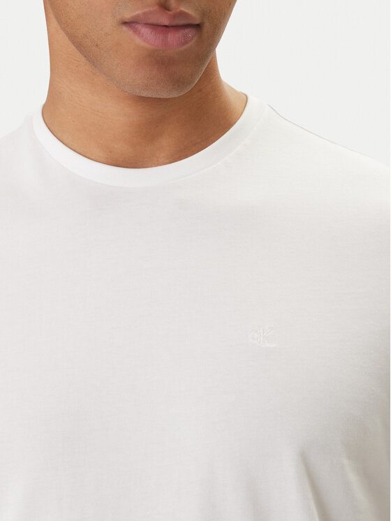 Calvin Klein Jeans Calvin Klein Jeans T-shirt Classic Monogram LV04RD254G Bianco Regular Fit