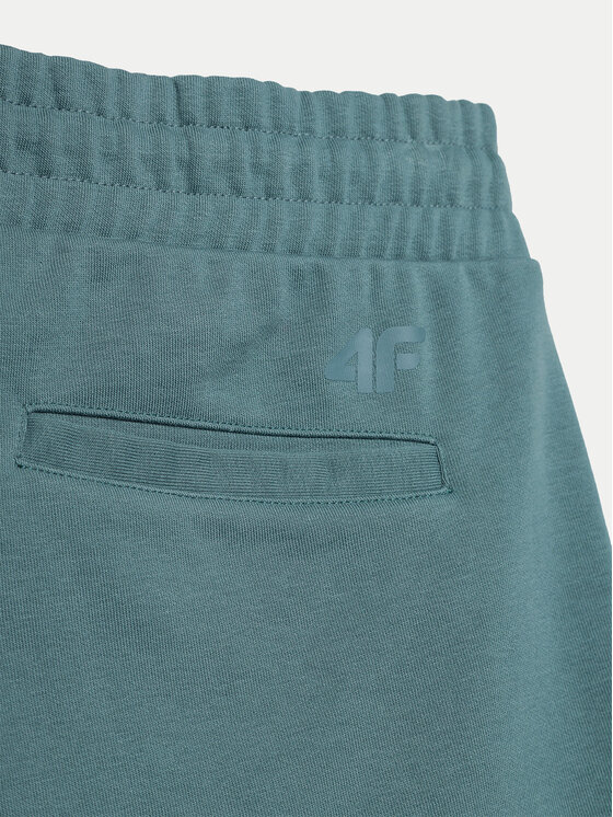 4F 4F Sportske kratke hlače 4FWSS24TSHOM342 Zelena Regular Fit