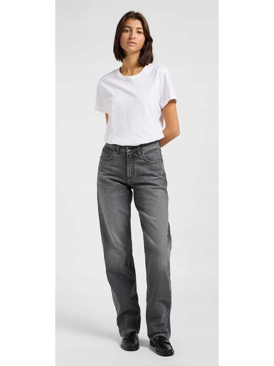 Lee Lee Jeansy Rider Classic Szary Relaxed Fit