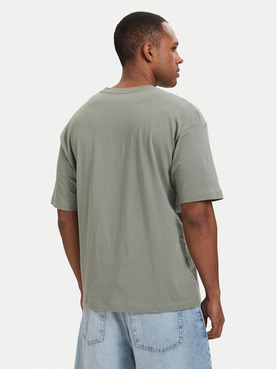 Tommy Hilfiger Tommy Hilfiger Marškinėliai UM0UM03643 Šviesiai žalia Regular Fit