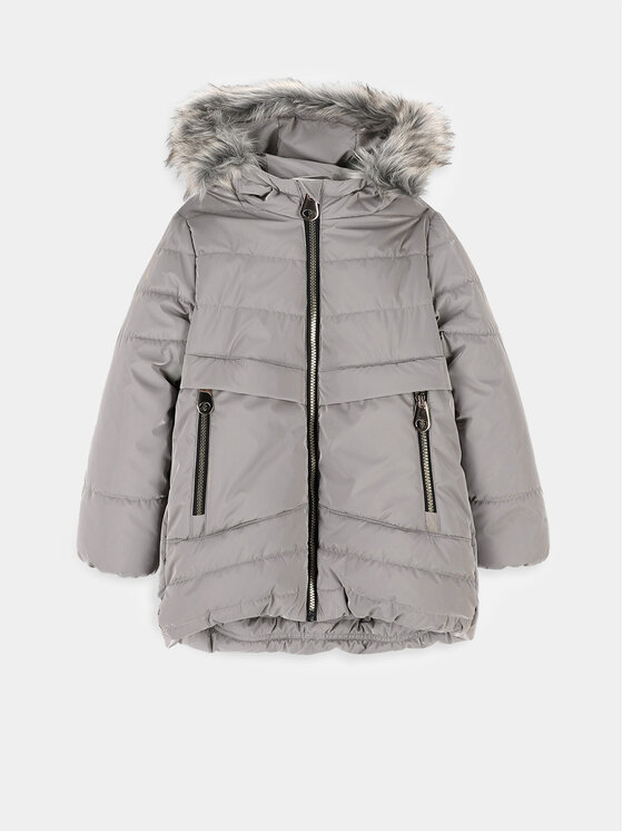 Coccodrillo Coccodrillo Зимно яке ZC3152105OGK Сив Regular Fit