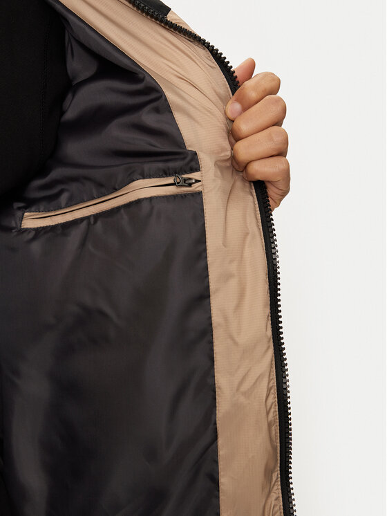 Schott NYC Schott NYC Μπουφάν χειμωνιάτικο UTAH Μπεζ Regular Fit