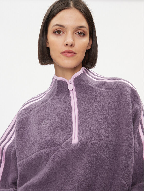 adidas adidas Polar Tiro IJ8431 Fioletowy Loose Fit