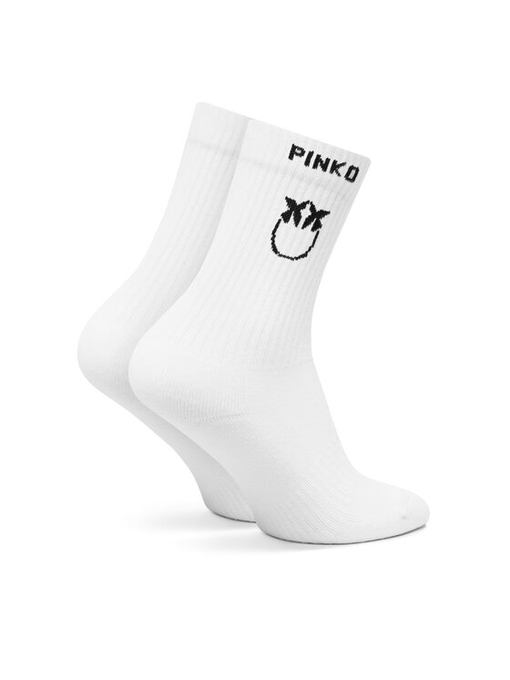 PINKO PINKO Dlhé ponožky Noirvegia 106071 A302 Biela