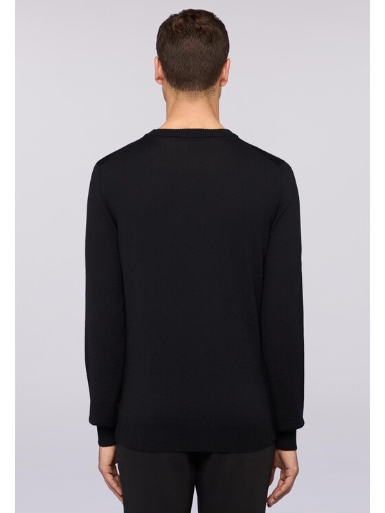 Trussardi Trussardi Cardigan M0058000007N033 Nero Regular Fit