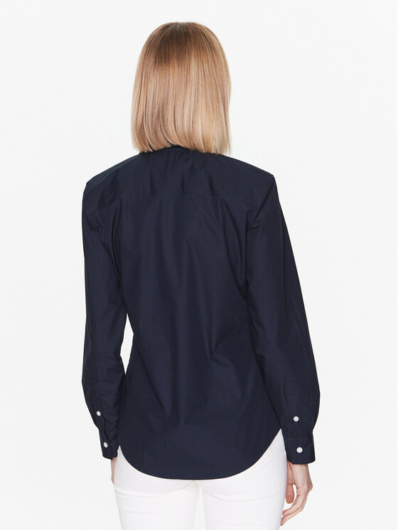 Tommy Hilfiger Tommy Hilfiger Риза WW0WW38615 Тъмносин Regular Fit