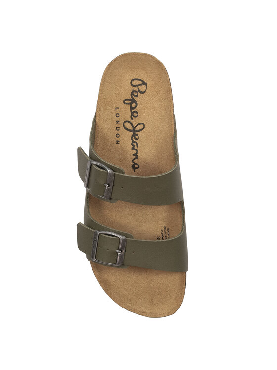 Pepe Jeans Pepe Jeans Klapki PLS90639-771 Zielony