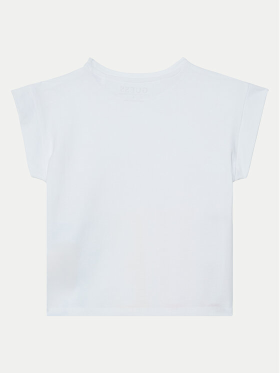 Guess Guess T-shirt J5RI00 K6YW4 Bijela Regular Fit